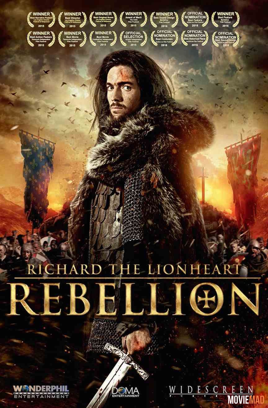 Richard the Lionheart Rebellion 2015 Hindi Dubbed BluRay Full Movie 720p 480p