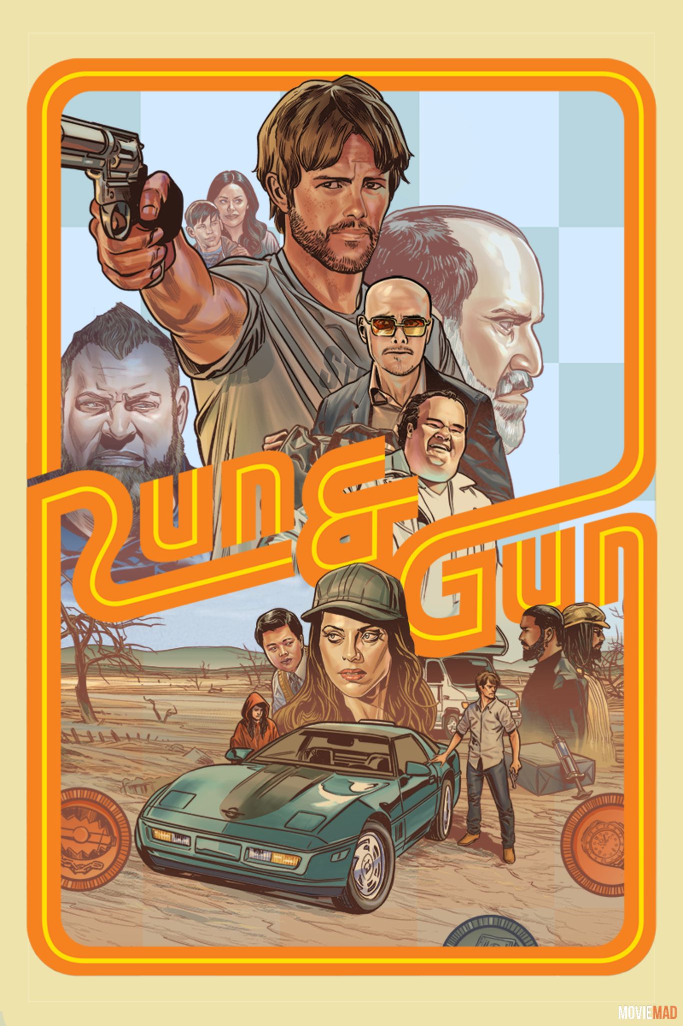 Run and Gun (2022) Hindi Dubbed NF HDRip Full Movie 1080p 720p 480p