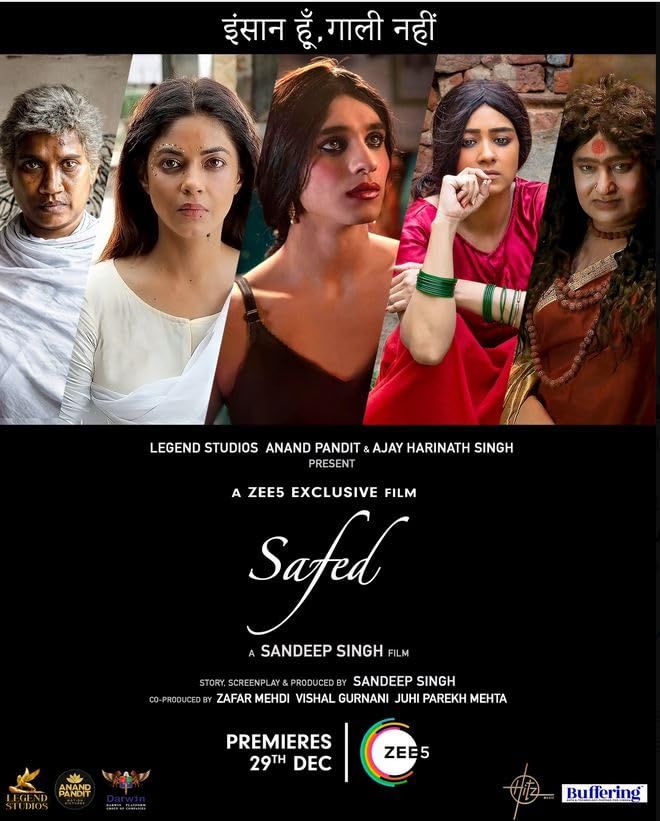 Safed (2023) Hindi ORG HDRip ZEE5 Full Movie 720p 480p