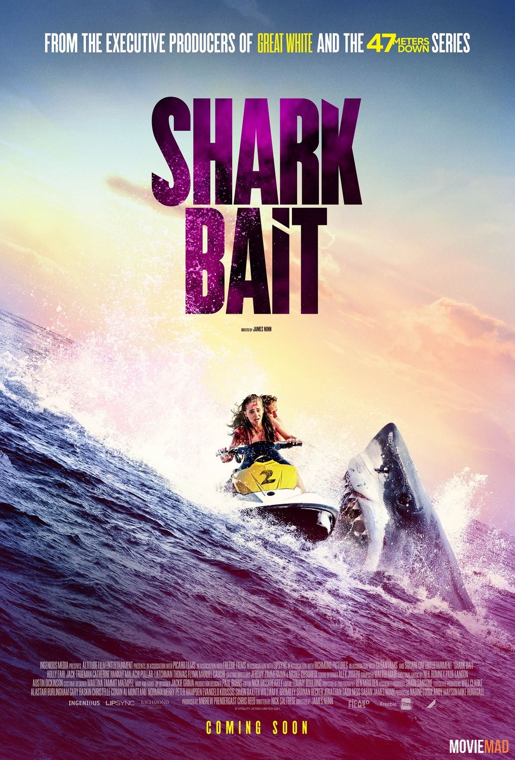 Shark Bait (2022) Hindi Dubbed ORG BluRay Full Movie 720p 480p