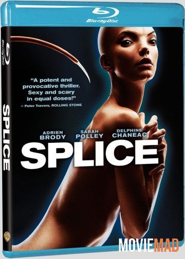 Splice 2009 UNRATED Hindi Dubbed BluRay Full Movie 720p 480p