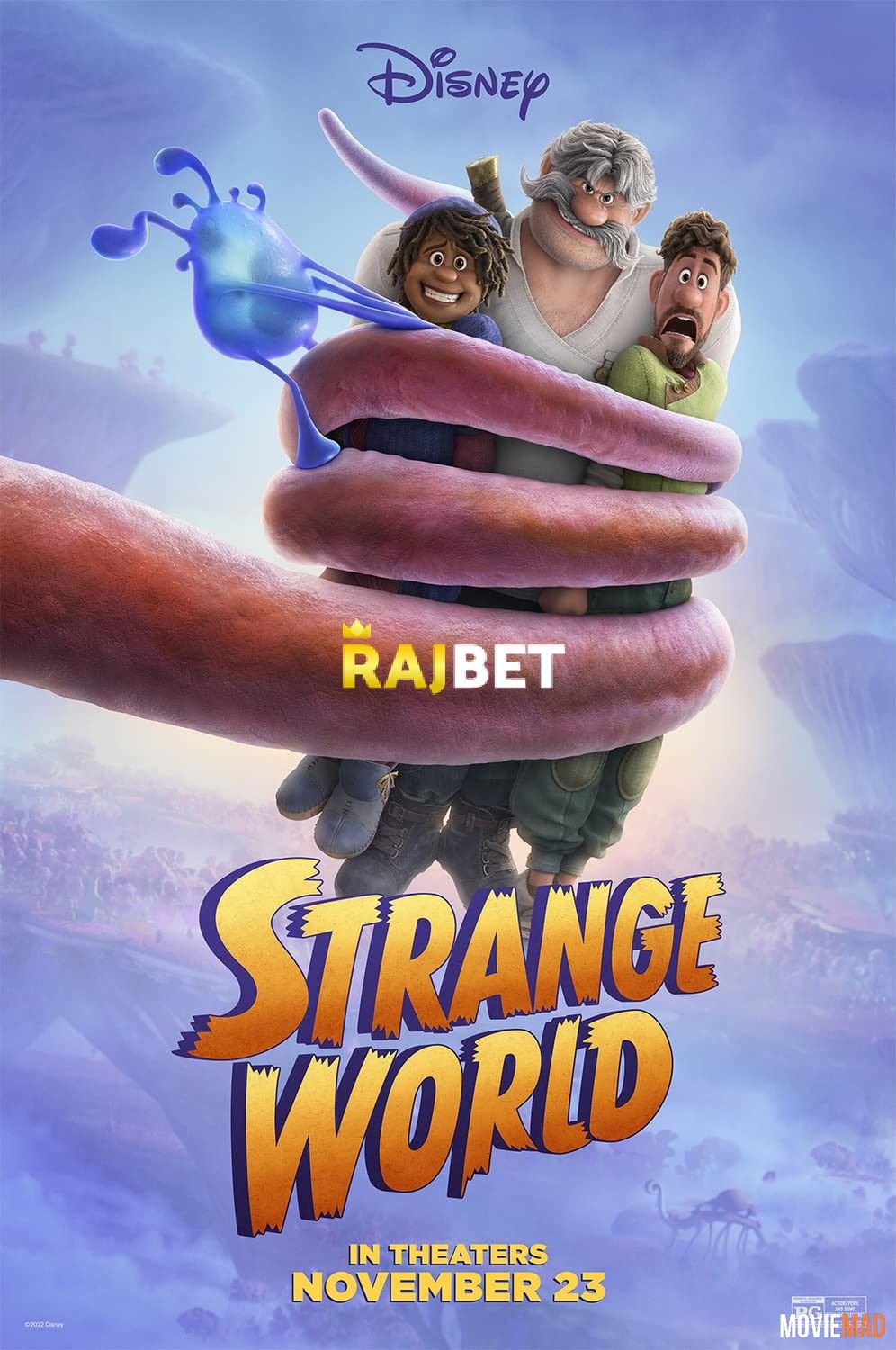 Strange World (2022) Tamil (Voice Over) Dubbed WEBRip Full Movie 720p 480p