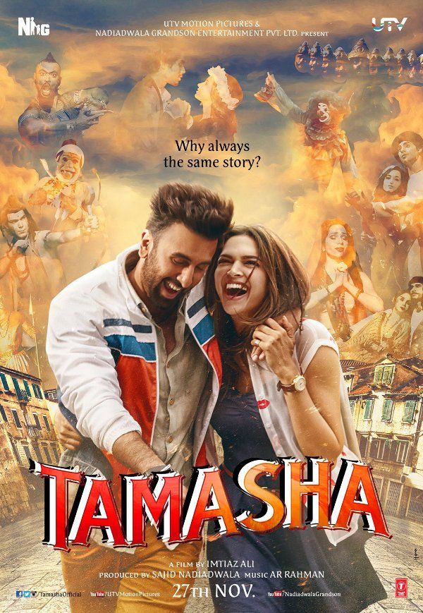 Tamasha (2015) Hindi BluRay