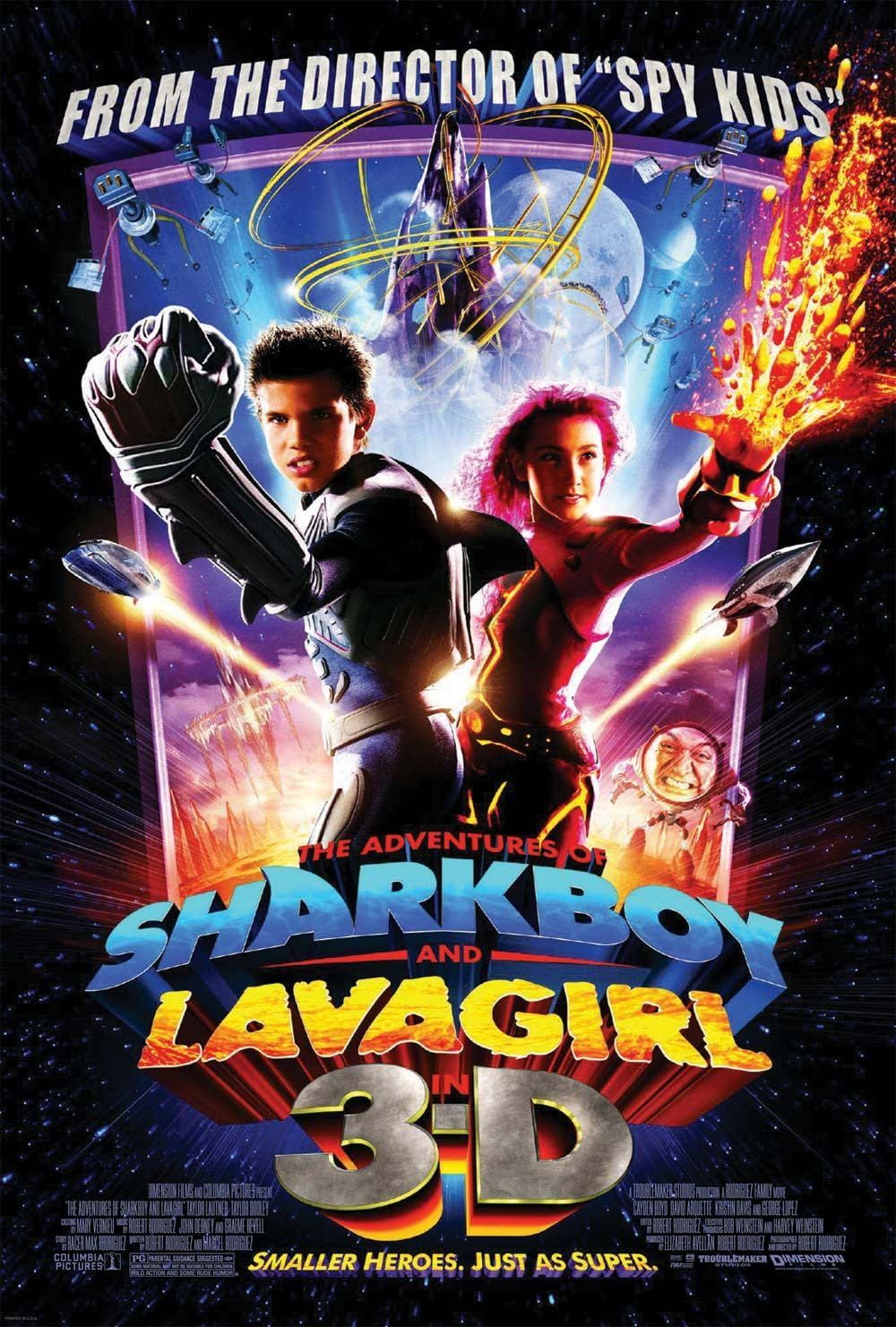 The Adventures of Sharkboy and Lavagirl 3-D (2005) Hindi Dubbed ORG HDRip Full Movie 720p 480p