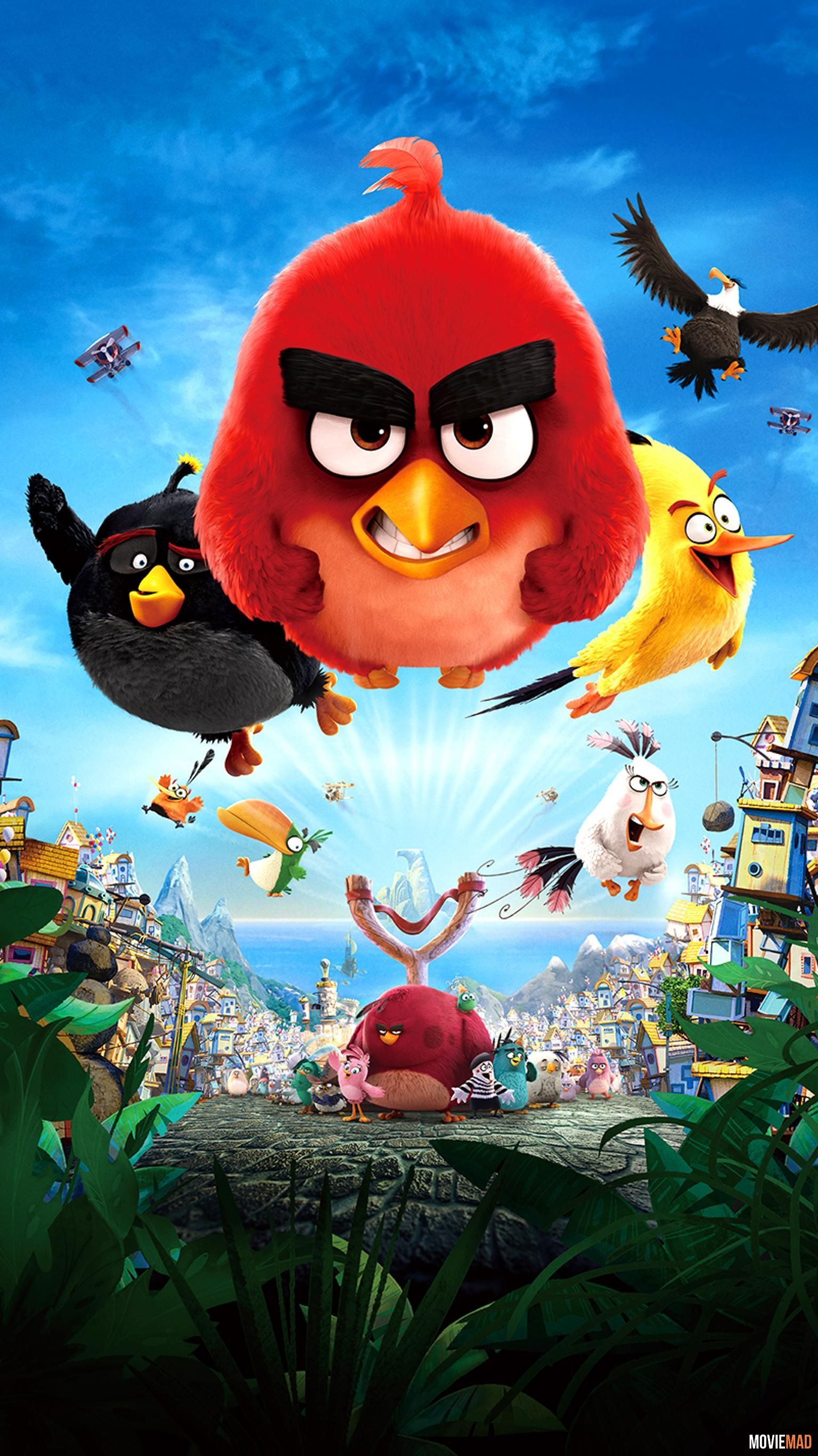 The Angry Birds Movie 2016 Hindi Dubbed BluRay Full Movie 720p 480p