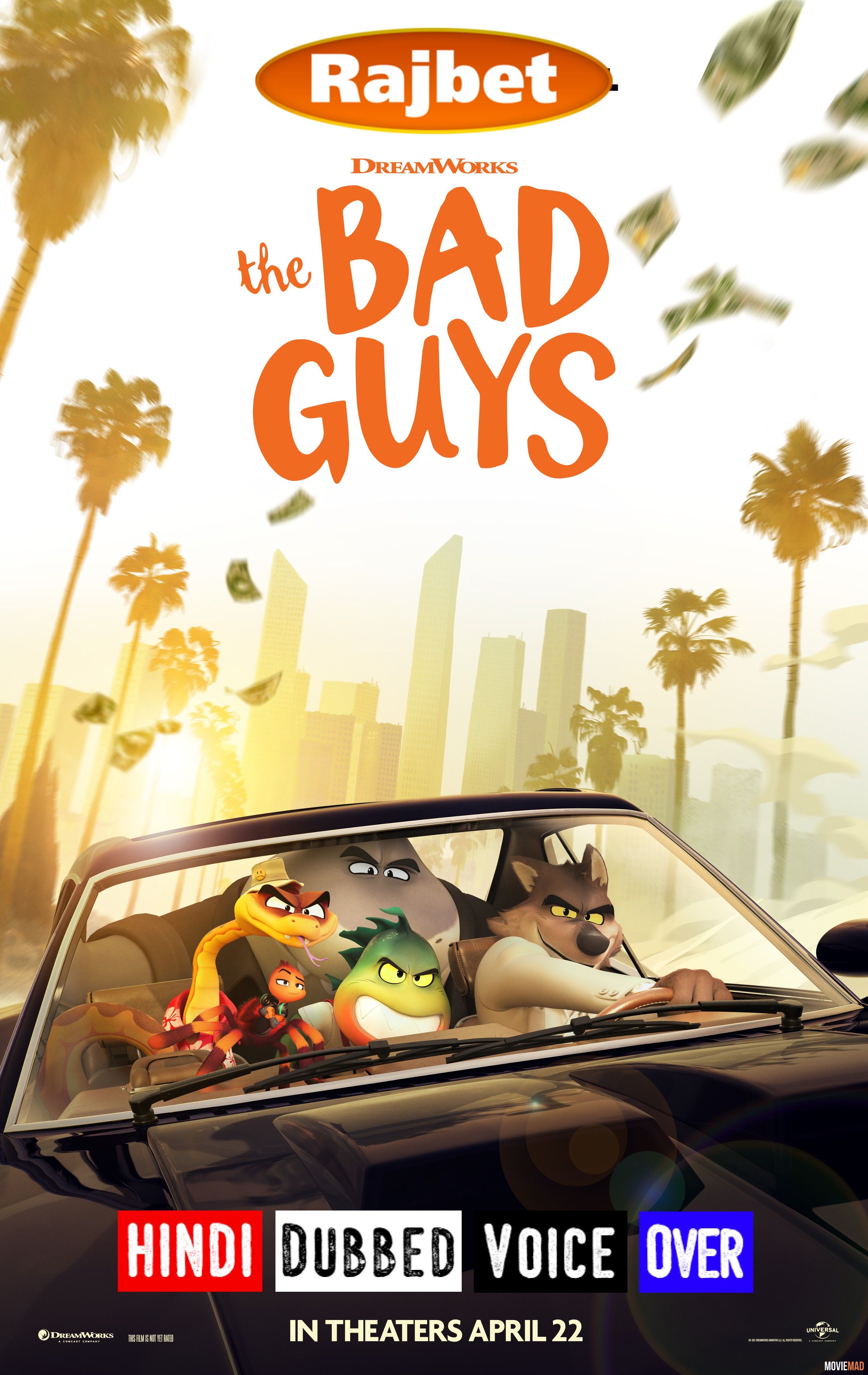 The Bad Guys (2022) Hindi (Voice Over) Dubbed CAMRip Full Movie 720p 480p