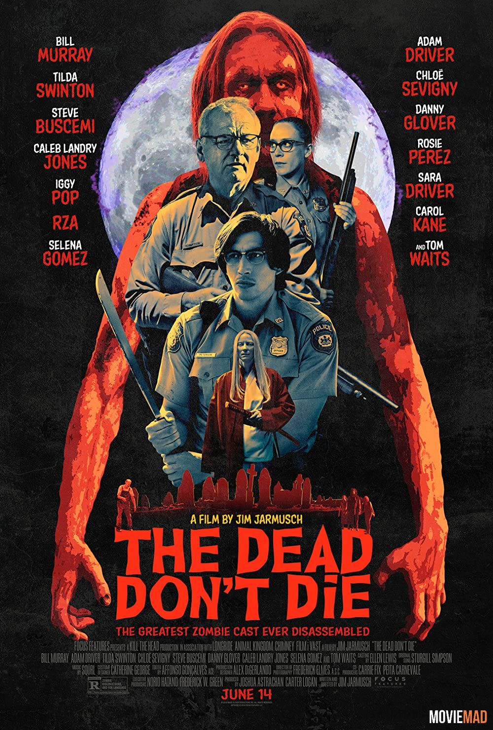 The Dead Dont Die 2019 Hindi Dubbed BluRay Full Movie 720p 480p