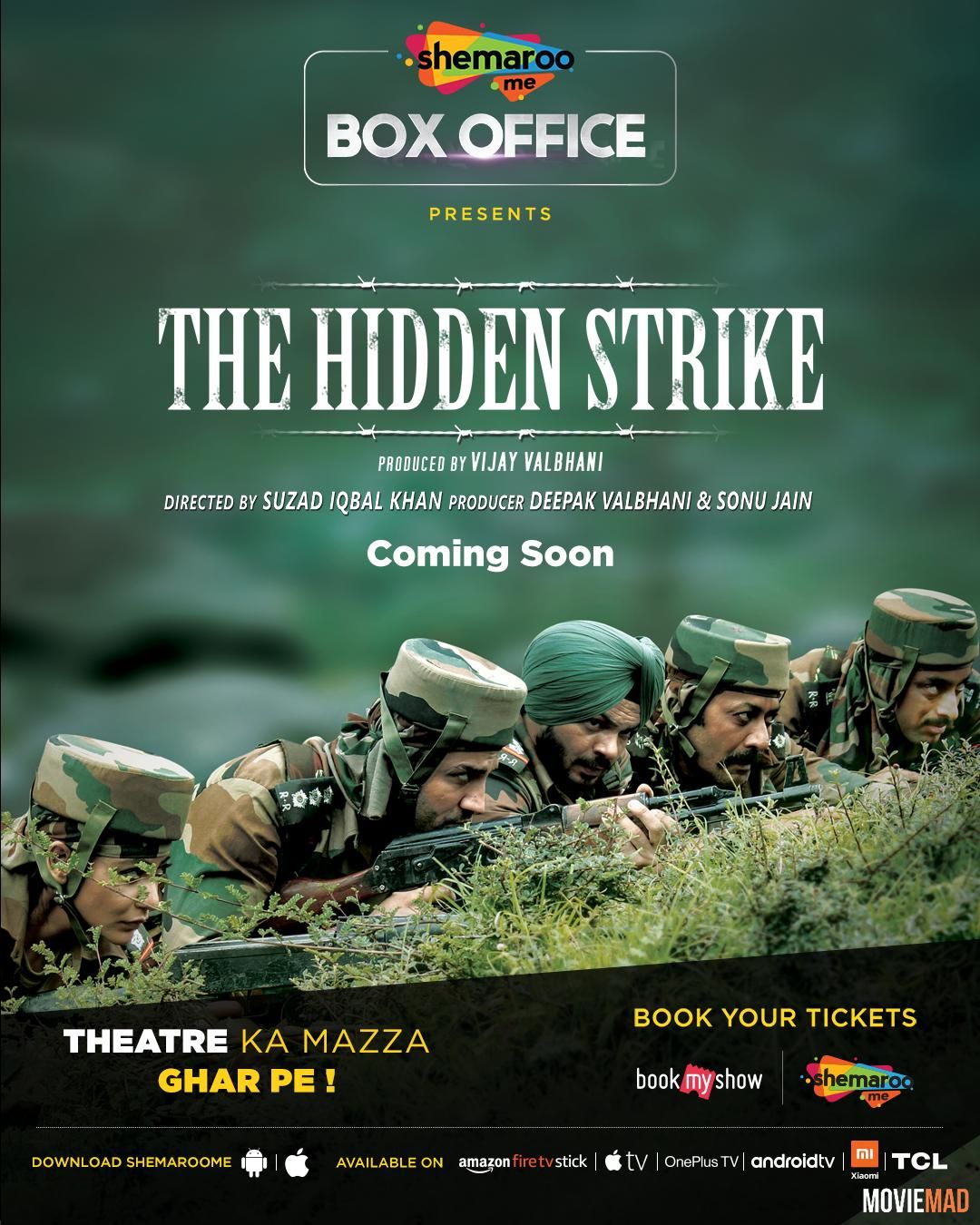 The Hidden Strike 2020 Hindi HDRip Full Movie 720p 480p