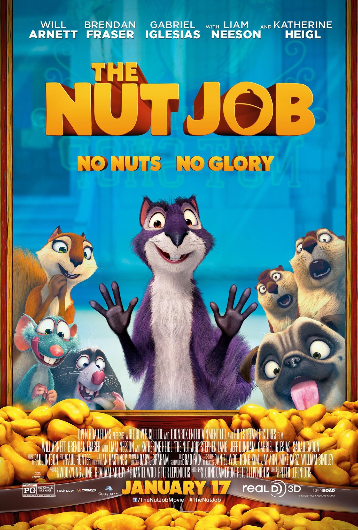 The Nut Job (2014) Hindi ORG Dubbed Full Movie BluRay