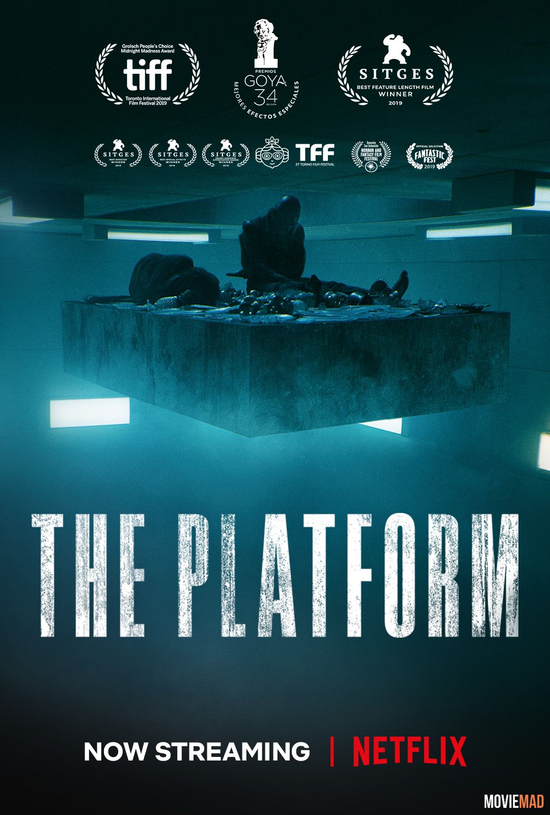 The Platform 2019 Unofficial Hindi Dubbed WEBRip Full Movie 720p 480p