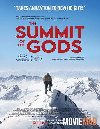 The Summit of the Gods (2021) Hindi Dubbed WEB DL Full Movie 720p 480p