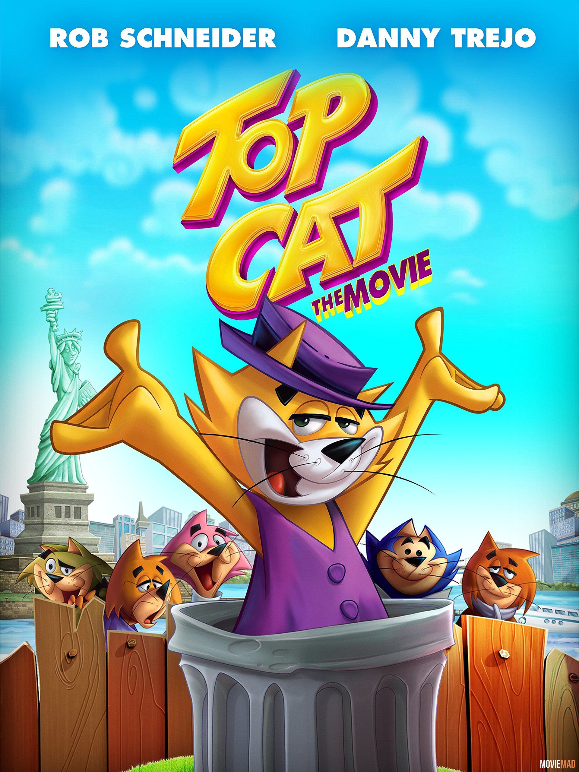 Top Cat The Movie (2011) Hindi Dubbed BluRay Full Movie 720p 480p