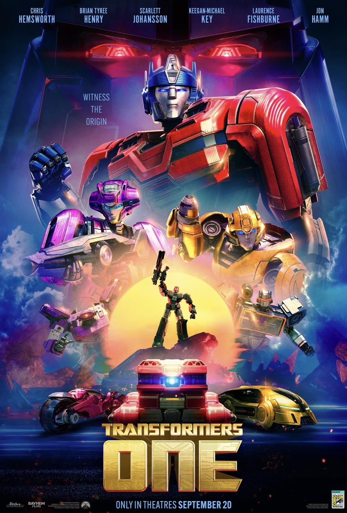 Transformers One (2024) Hindi ORG Line Dubbed Full Movie HDRip