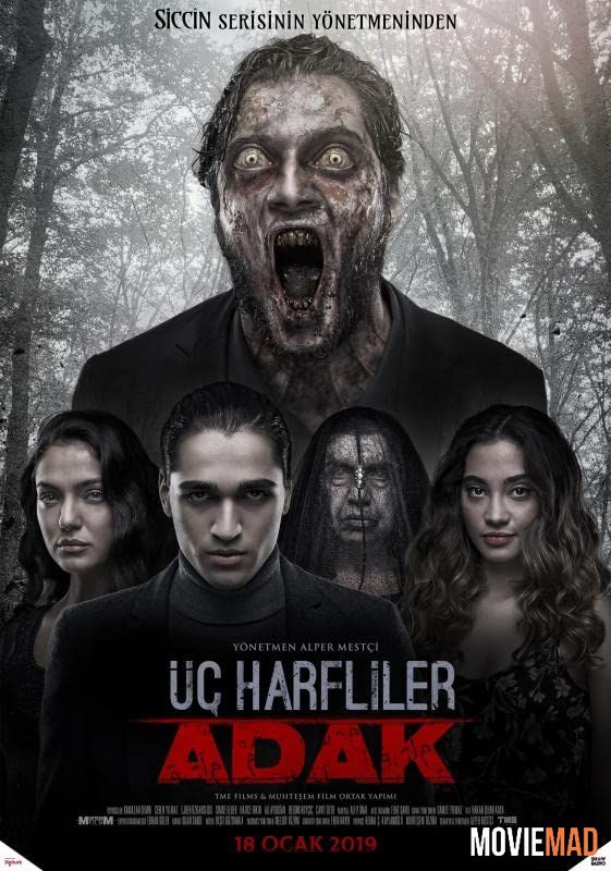 Uc Harfliler Adak 2019 Hindi (Voice Over) Dubbed WEBRip Full Movie 720p 480p