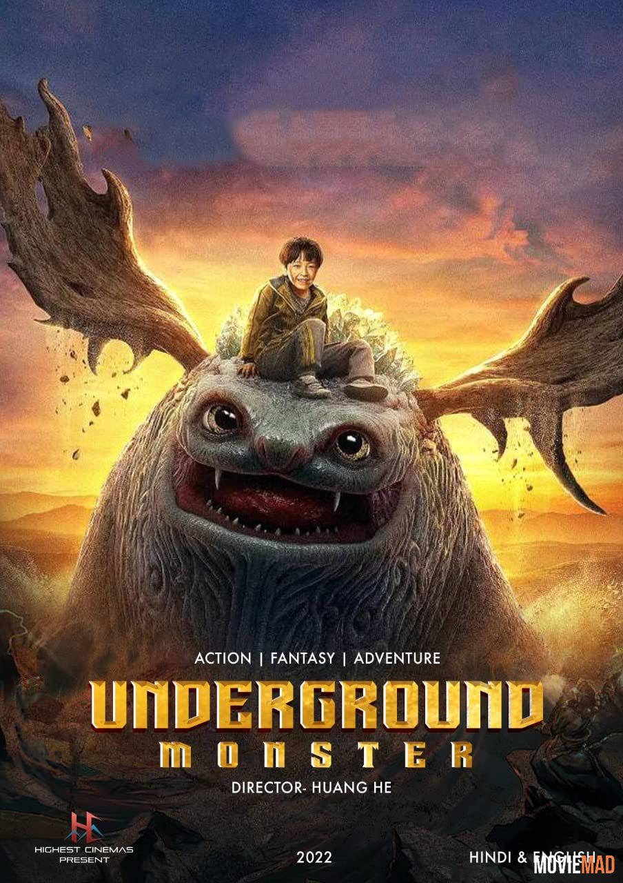 Underground Monster (2022) Hindi Dubbed ORG HDRip Full Movie 720p 480p