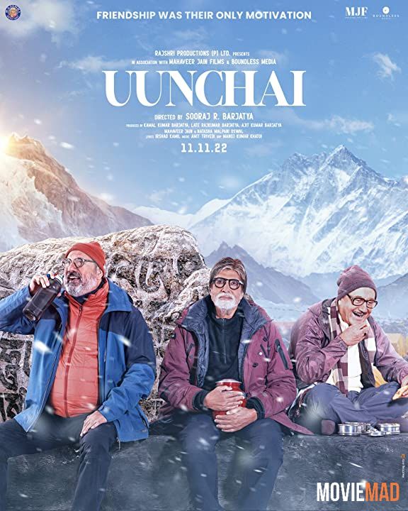 Uunchai (2022) Hindi HDRip Full Movie 720p 480p