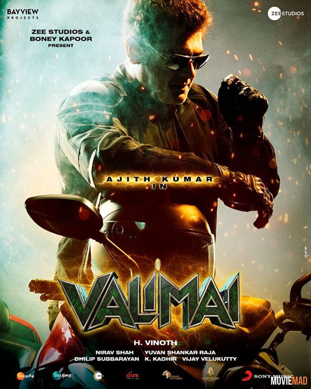 Valimai (2022) Hindi Dubbed (CAM Cleaned) HDRip Full Movie 720p 480p