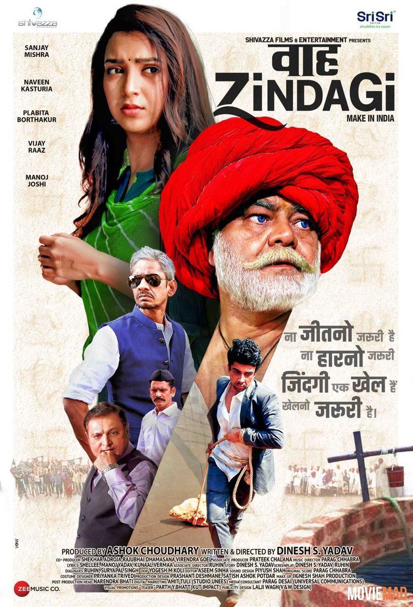 Waah Zindagi 2021 Hindi ZEE5 HDRip Full Movie 720p 480p