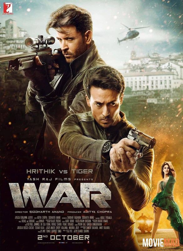 War 2019 WEB-DL Hindi 1080p 720p 480p ESubs