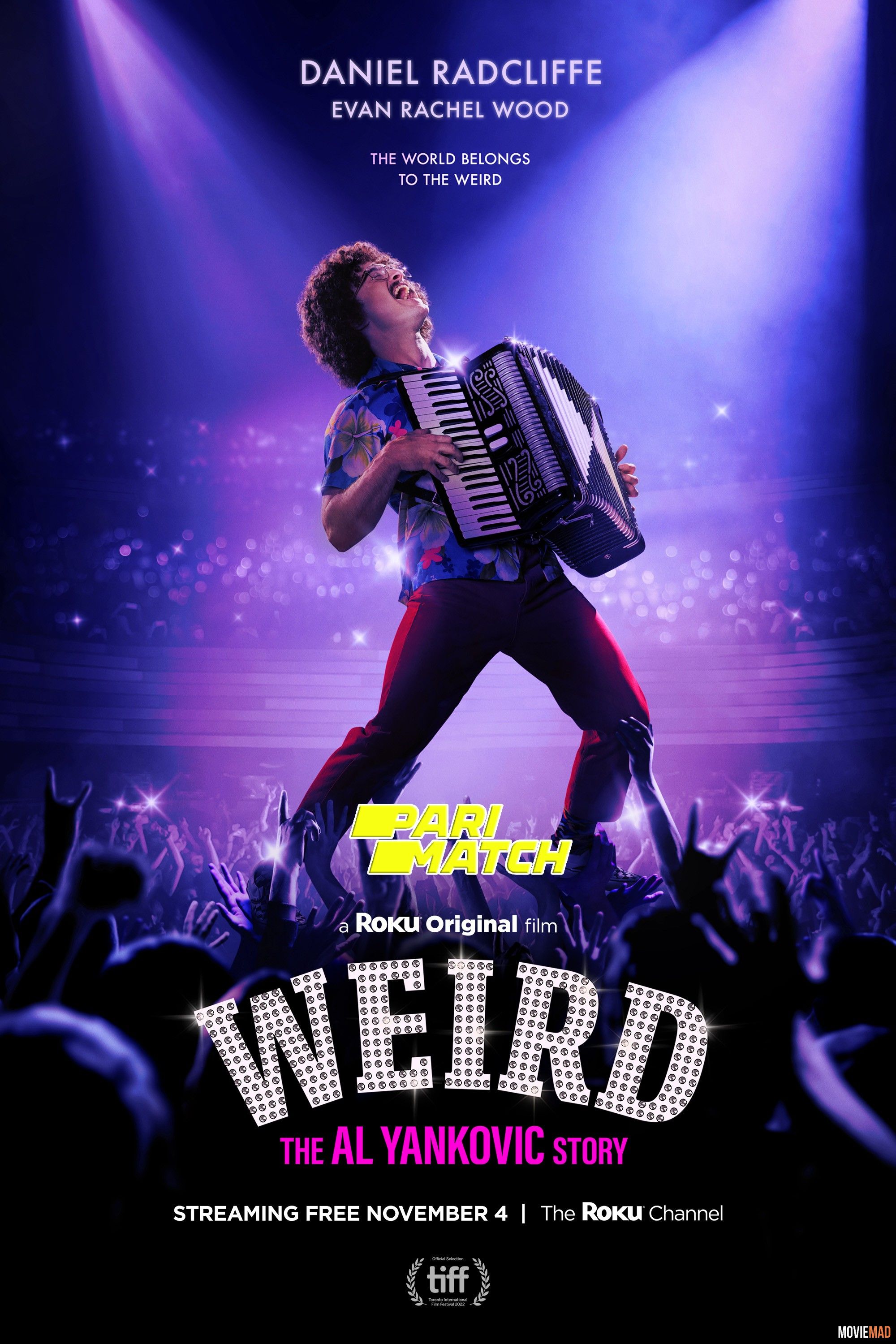 Weird The Al Yankovic Story 2022 Hindi (Voice Over) Dubbed WEBRip Full Movie 720p 480p