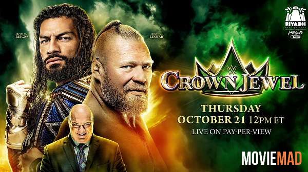 WWE Crown Jewel (2021) PPV English HDTV Full Show 720p 480p