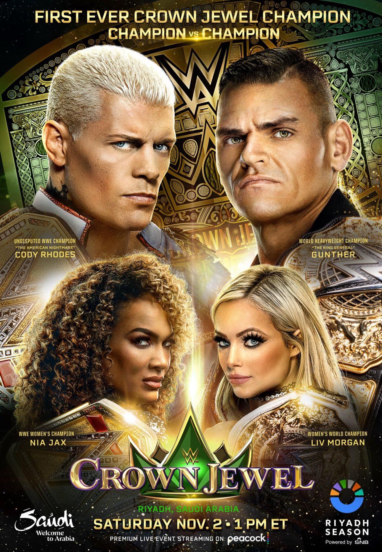 WWE Crown Jewel (2024) PPV English Full Show HDTV