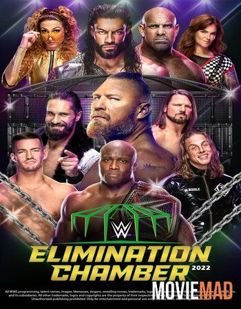 WWE Elimination Chamber (2022) PPV English HDTV Full Show 720p 480p