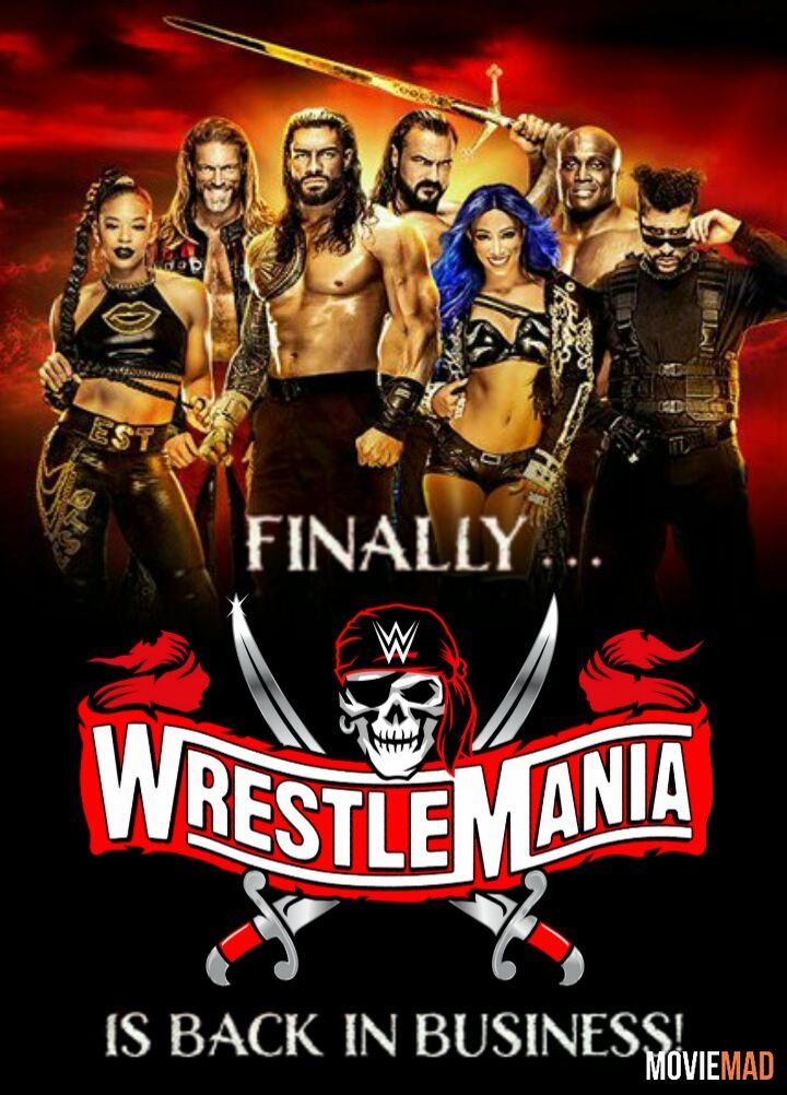 WWE WrestleMania 37 10 April (2021) English HDTV 720p 480p