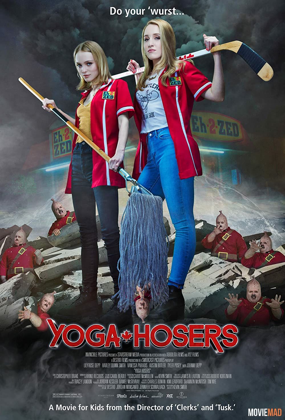 Yoga Hosers (2016) Hindi Dubbed ORG BluRay Full Movie 720p 480p