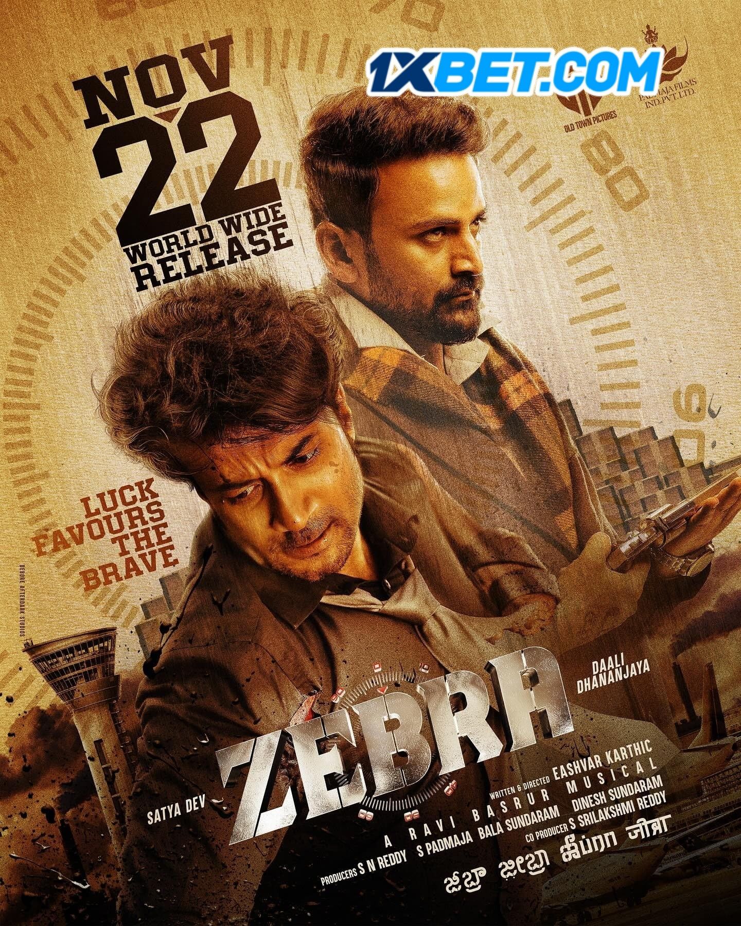 Zebra (2024) Hindi HQ Dubbed Full Movie HDRip